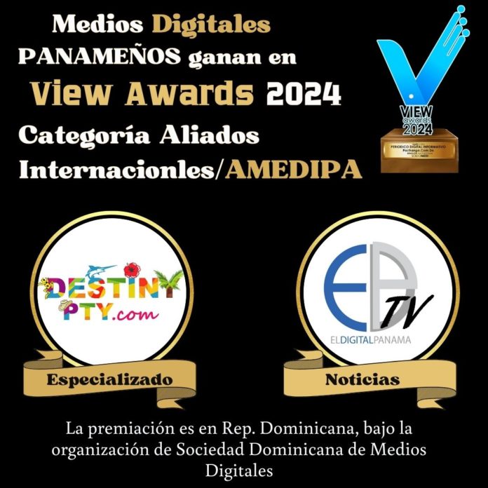 Medio aliado El Digital Panamá gana en los View Awards 2024