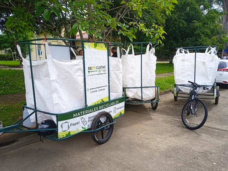 Panamá renueva su compromiso con el reciclaje inclusivo a través del proyecto Recicletas