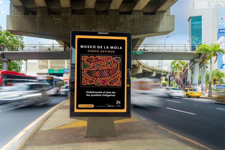 Museo de la Mola y JCDecaux celebran a los pueblos indígenas con campaña visual en espacios urbanos