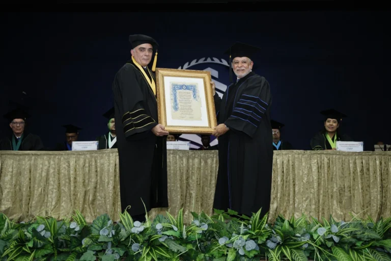 UMIP otorga Doctorado Honoris Causa a Rodolfo Sabonge